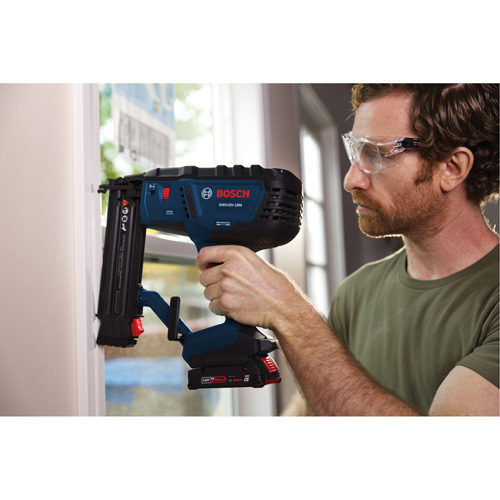 Brushless 18-Gauge Brad Nailer Kit with Standard Power Battery, 18 V, Lithium-Ion Kelford