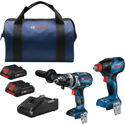 2-Tool Combo Kit, Lithium-Ion, 18 V Kelford