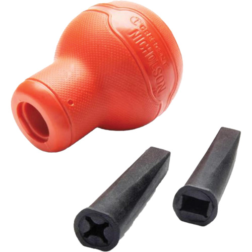 Manche de lime rond court avec inserts Kelford