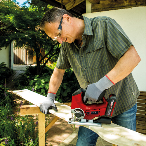 Variable Speed Cordless Jigsaw (Tool Only), 18 V, Lithium-Ion, 0-2400 SPM, 1" Stroke Length Kelford