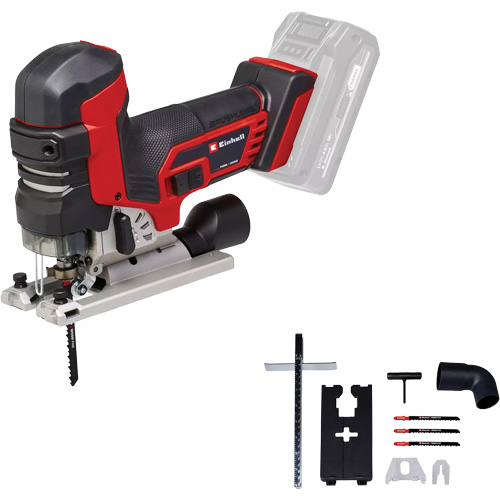 Professional Variable Speed Cordless Jigsaw with Barrel Grip (Tool Only), 18 V, Lithium-Ion, 0-3500 SPM, 1-1/32" Stroke Length Kelford