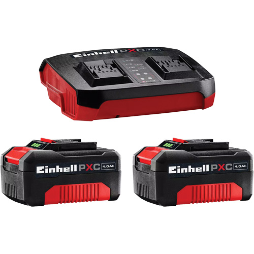 PXC Battery & Charger Starter Kit, Lithium-Ion, 18 V, 4 Ah Kelford