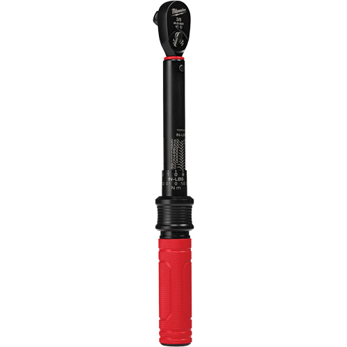 Cl&eacute; dynamom&eacute;trique, &agrave; cliquer, Entraînement 3/8" carr&eacute;, 5,6 - 28,2 Nm/50 - 250 lb-po Kelford