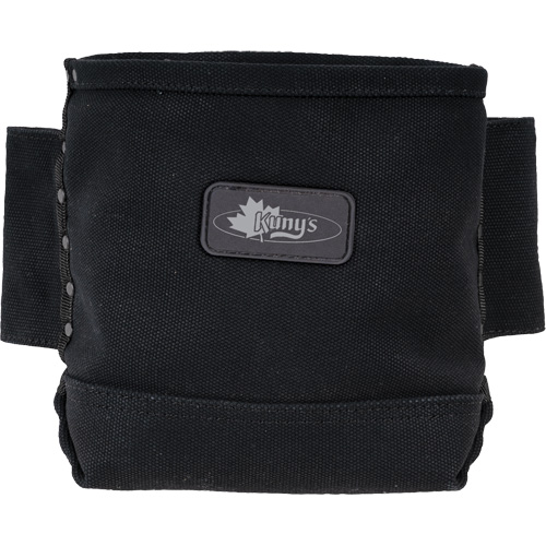 Phantom Collection Nut & Bolt Bag with 2 Sleeves, Canvas, 3 Pockets, Black Kelford