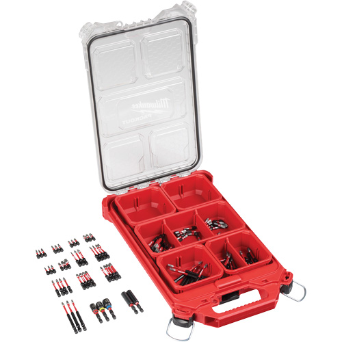 100-Piece PACKOUT SHOCKWAVE Impact-Duty Driver Bit  Set Kelford