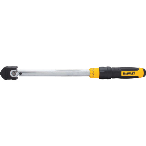 Cl&eacute; dynamom&eacute;trique &agrave; microm&egrave;tre, &agrave; cliquer, Entraînement 3/8" carr&eacute;, 20 - 100 lb-pi/27,11-135. 58 N.m Kelford