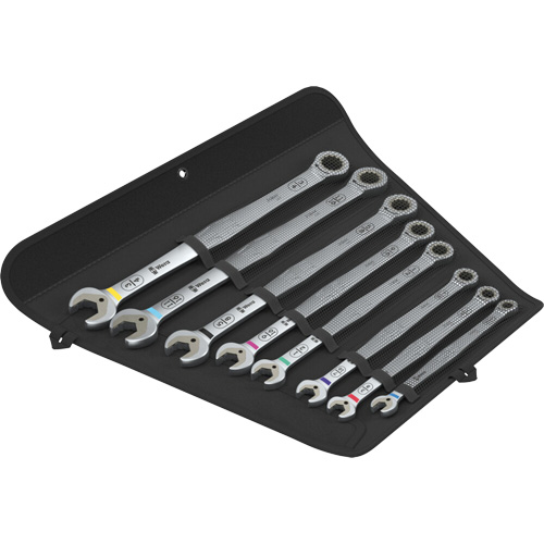 Joker 8 Spanner Set, Ratcheting Combination, 8 Pieces, Imperial Kelford