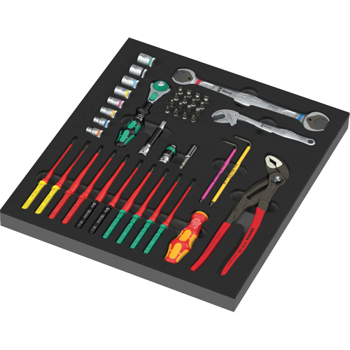 Insert en mousse pour jeu Kraftform Kompakt 1 de maintenance Kelford