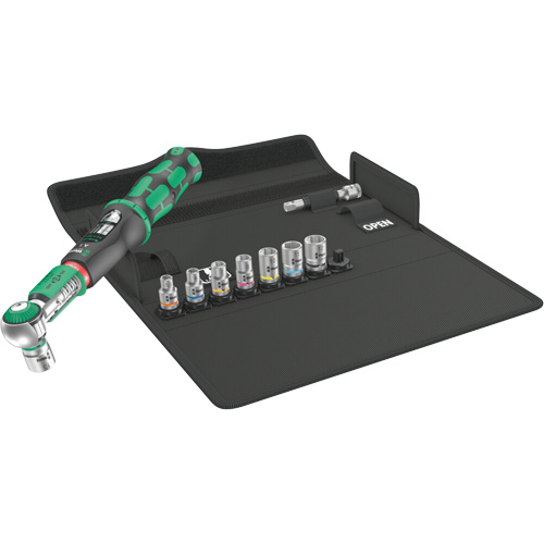 Cl&eacute; dynamom&eacute;trique Safe-Torque A 1 jeu 1, &agrave; cliquer, Entraînement 1/4" carr&eacute;, 2 - 9 lb-pi Kelford