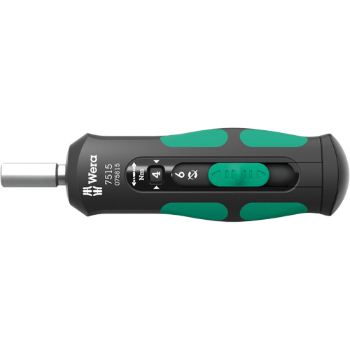 Tournevis dynamom&eacute;trique &agrave; couple s&eacute;curis&eacute; et vitesse rapide Kraftform, Gamme de couple 2 - 6 Nm, 5-4/5" Longueur Kelford