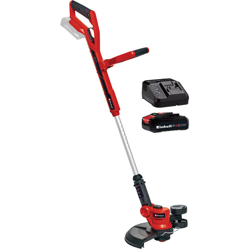 Cordless Telescopic String Trimmer with 2.5Ah Battery & Charger Starter Kit, 12", Battery Powered, 18 V Kelford