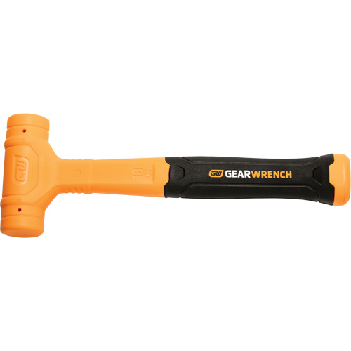 Dead Blow Hammer, 18 oz., Smooth Grip, 11-1/5" L Kelford