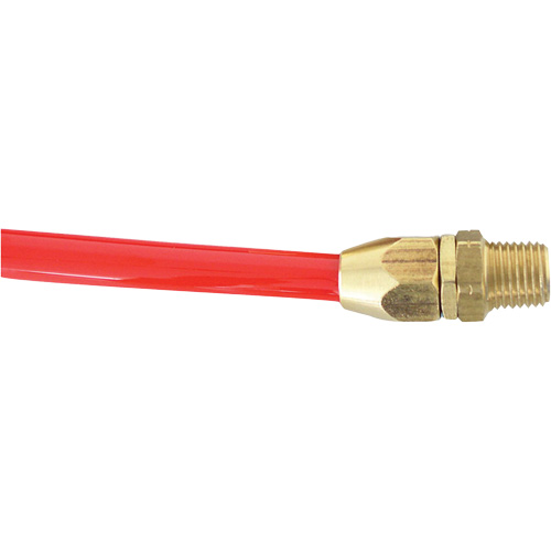 Adaptateur de raccord pivotant (M) NPT, 1/4" dia., Laiton Kelford