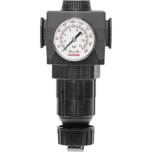 D&eacute;tendeur &agrave; diaphragme en zinc MODULAIR 400, 1/2" NPT, PSI max. de 300 psi, Canalisation/Modulaire Kelford