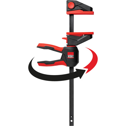 One-Hand Bar Trigger Clamps with 360° Rotating Handle, 4-1/2" (114.3 mm) Kelford