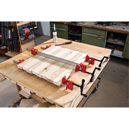 Heavy-Duty I-Beam Steel Bar Clamp, 36" (914.4 mm) Capacity, 2" (50.8 mm) Throat Depth Kelford