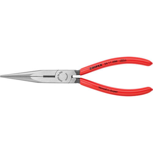 Long Nose Pliers with Cutter, 8" L Kelford