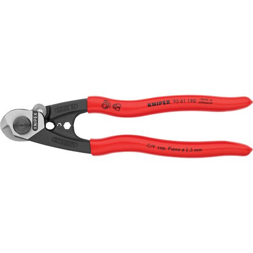 Cisaille pour c&acirc;bles m&eacute;talliques, 7-1/2" Kelford