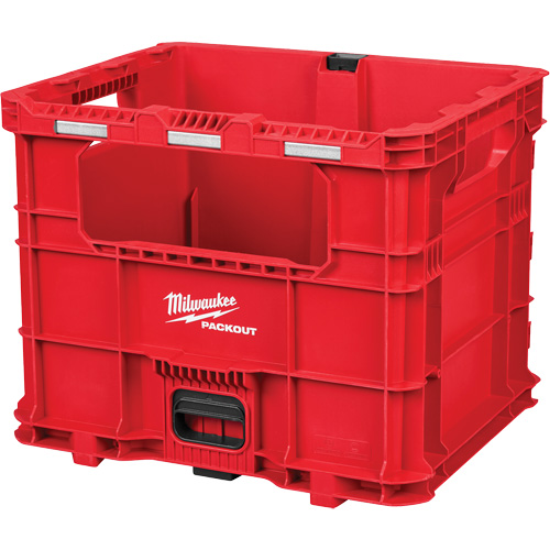Caisse Packout, 15-3/4" x 18-5/8" x 15", Noir/Rouge Kelford