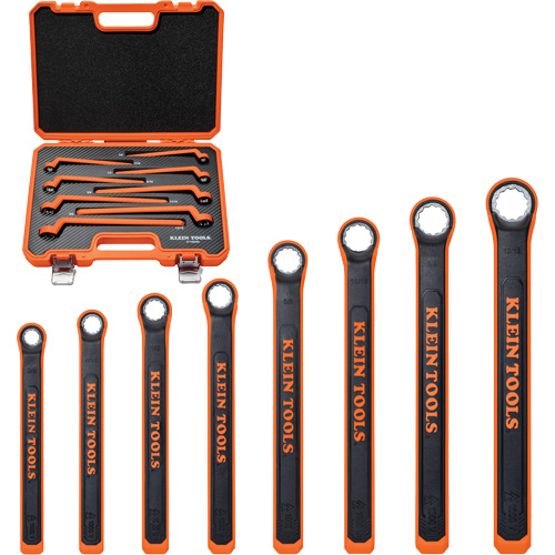 Insulated Box End Wrench Set, 1000 V, 8 Pcs Kelford