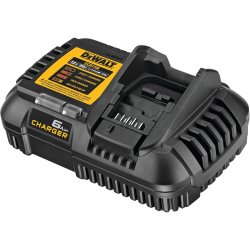 FLEXVOLT&reg; 6-Amp Fast Charger, 12 V/20 V, Lithium-Ion Kelford
