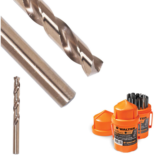 Foret s&eacute;rie courte SST+, Acier rapide, 27/64", 5-9/16" lo, 3-11/16" Cannelure, 135° Angle Kelford