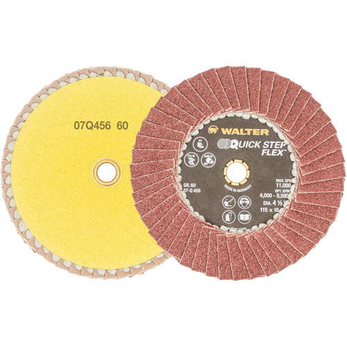 DISQ BLENDER QS 4-1/2 GR60, 4-1/2" x Type 29, Grain 60, Oxyde d'aluminium Kelford