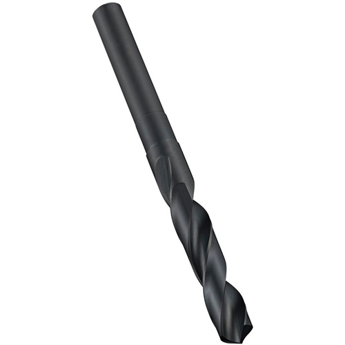 Reduced Parallel Shank Drill Bit, 23/32", High Speed Steel, 3-1/8" Flute, 118° Point Kelford
