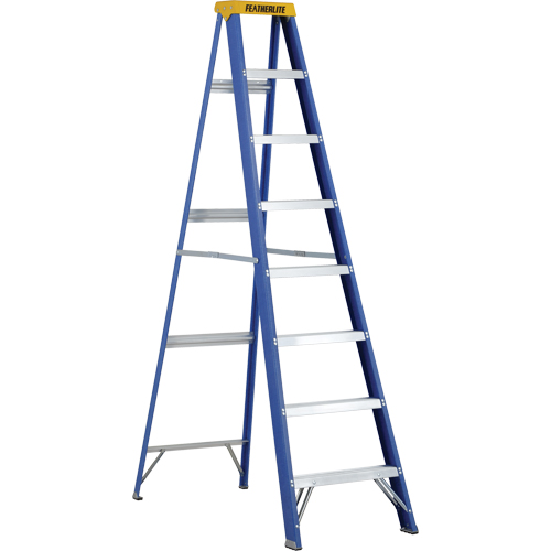 Industrial Duty Stepladders (6300 Series), 8', Fibreglass, 250 lbs. Capacity, Type 1 Kelford