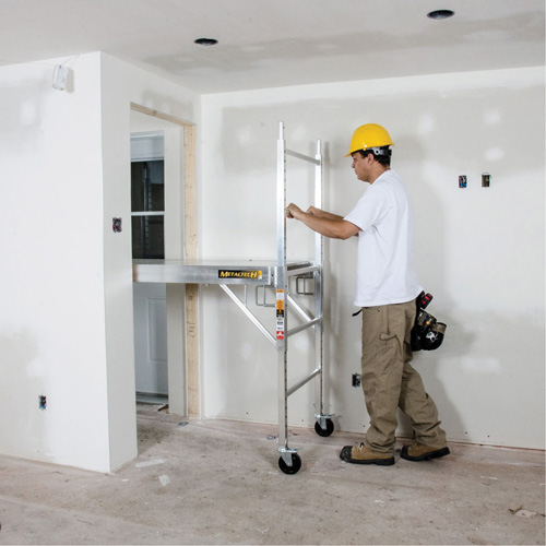 &eacute;chafaudages mobiles - &eacute;chafaudage maxi carr&eacute;, Cadre Aluminium, 74" p x 75" h Kelford