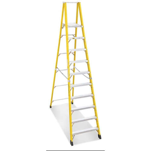 Industrial Heavy-Duty Platform Stepladders (6500 Series), 12', 300 lbs. Cap. Kelford