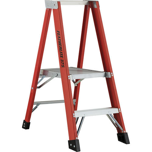 Industrial Extra Heavy-Duty Platform Stepladder (6500 AA Series), 4', 375 lbs. Cap. Kelford