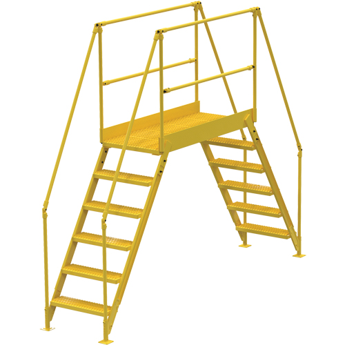 &eacute;chelles de liaison, 128" Port&eacute;e hors tout, 60" ha x 60" p, 24" Largeur de la marche Kelford