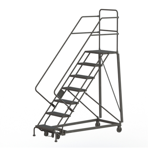 &eacute;chelles robustes en angle de s&eacute;curit&eacute;, 7 marches, Perfor&eacute;, Inclinaison 50°, Hauteur 70" Kelford