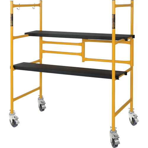 Jobsite Series 4' Basic Mini Scaffold Kit, Steel Frame, 41" D x 45-3/4" H Kelford