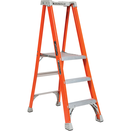 Industrial Heavy-Duty Pro Platform Stepladders (FXP1700 Series), 3', 300 lbs. Cap. Kelford