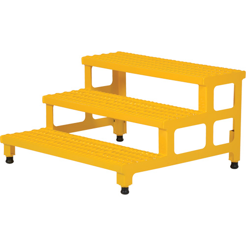 Plate-forme ajustable Step-Mate, 3 marche(s), 36-3/16" la x 33-7/8" lo x 22-1/4" h, Capacit&eacute; 500 lb Kelford