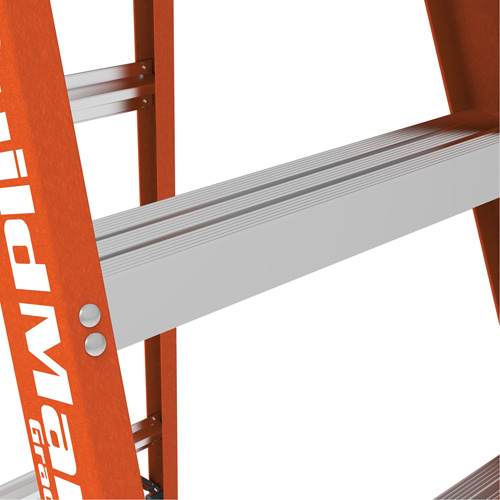Step Ladder, 6', Fibreglass, 375 lbs. Capacity, Type 1AA Kelford