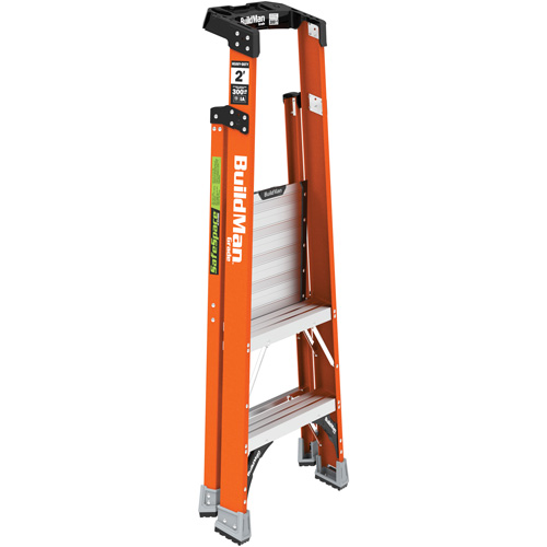 Escabeau avec plateforme Safespace, 2', Cap. De 300 lb Kelford