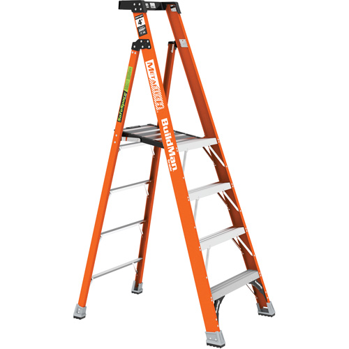 Safespace Platform Step Ladder, 4', 300 lbs. Cap. Kelford