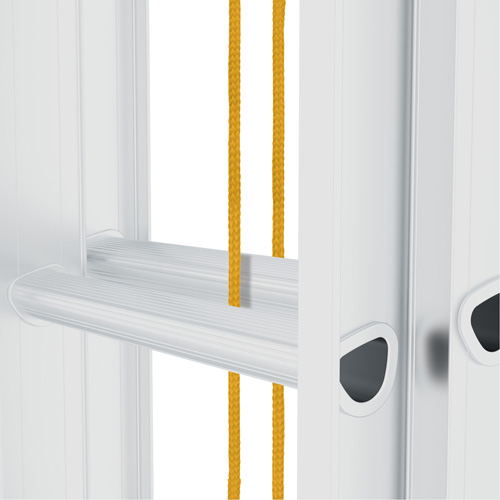 Jobsite Series Extension Ladder, 225 lbs. Cap., 28' H, Grade 2 Kelford