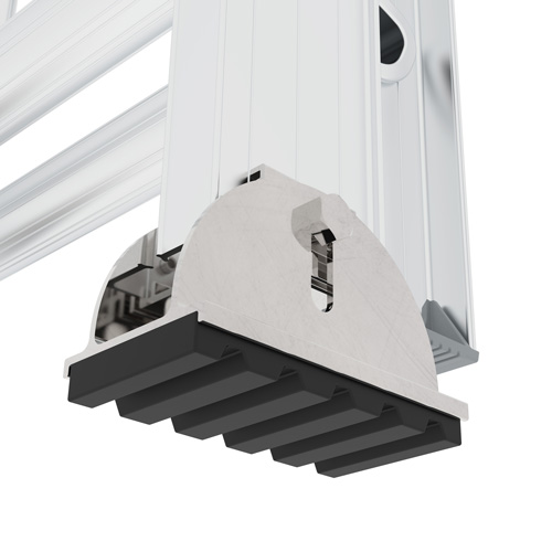 Jobsite Series Extension Ladder, 225 lbs. Cap., 28' H, Grade 2 Kelford