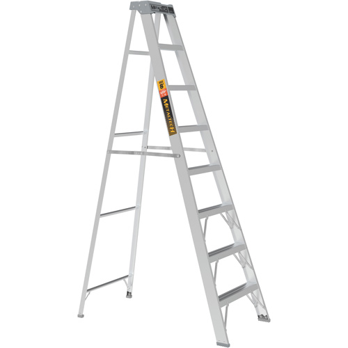Step Ladder, 8', Aluminum, 225 lbs. Capacity, Type 2 Kelford