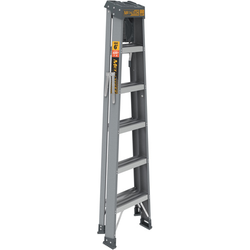 Step Ladder with Paint Tray, 6', Fibreglass, 225 lbs. Capacity, Type 2 Kelford
