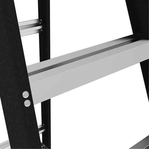 Escabeau avec plateau &agrave; peinture, 6', Fibre de verre, Capacit&eacute; 250 lb, Type 1 Kelford