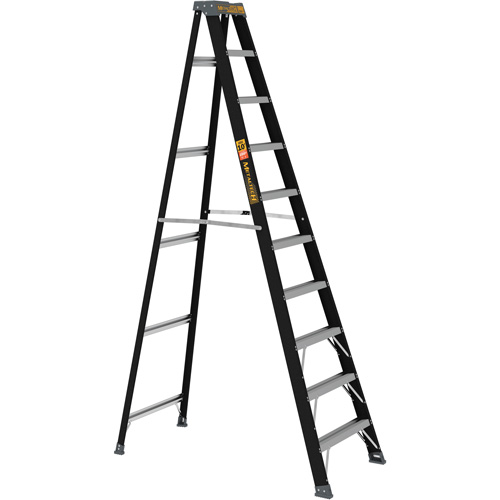 Step Ladder, 10', Fibreglass, 250 lbs. Capacity, Type 1 Kelford
