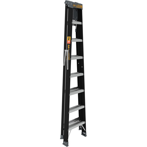 Step Ladder with Paint Tray, 8', Fibreglass, 250 lbs. Capacity, Type 1 Kelford