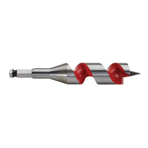 Ship Auger Drill Bit, 1-1/8" Diameter, 3" Flute, 7/16" Hex Shank Kelford