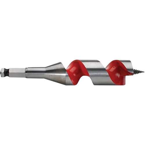Ship Auger Bit, 1-1/2" Diameter, 3" Flute, 7/16" Hex Shank Kelford
