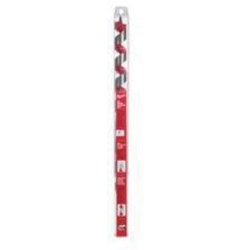 Longue m&egrave;che h&eacute;licoidale pour perceuse, Diam&egrave;tre de 1-3/8", Cannelure 15", Tige 7/16" hexagonal Kelford